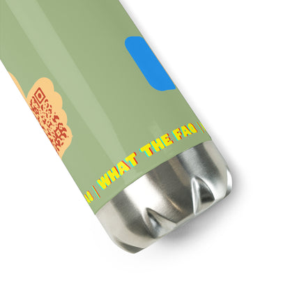 FAQ Me Personalized QR Code Insulated bottle