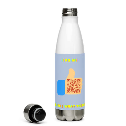 FAQ Me Personalized QR Code Insulated bottle