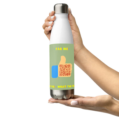 FAQ Me Personalized QR Code Insulated bottle