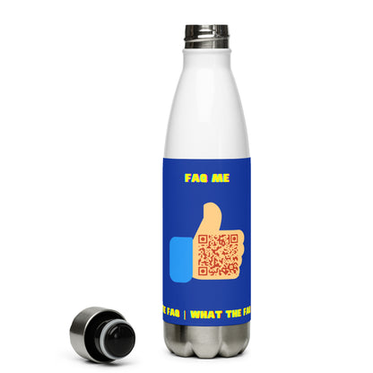 FAQ Me Personalized QR Code Insulated bottle