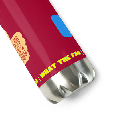 FAQ Me Personalized QR Code Insulated bottle