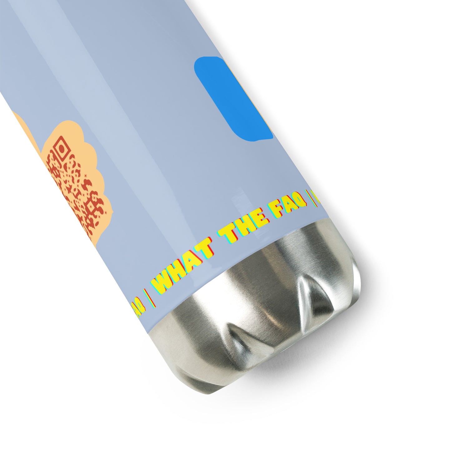 FAQ Me Personalized QR Code Insulated bottle