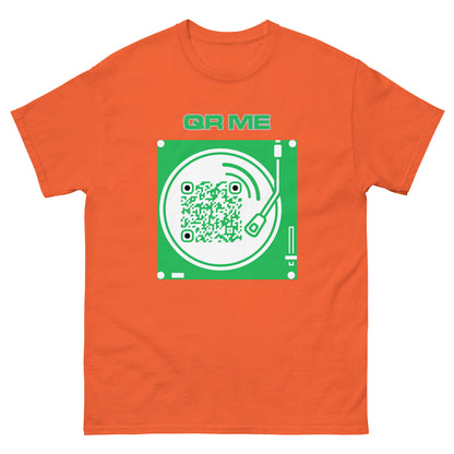 Music Lovers QR Code Unisex classic tee-Orange-QR GEAR STORE