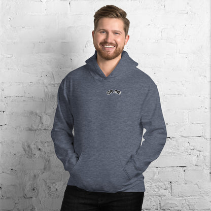 Wave Emoji Personalized QR Code Unisex Hoodie-QR GEAR STORE