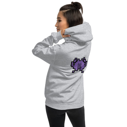 Alien Emoji Personalized QR Code Unisex Hoodie-QR GEAR STORE