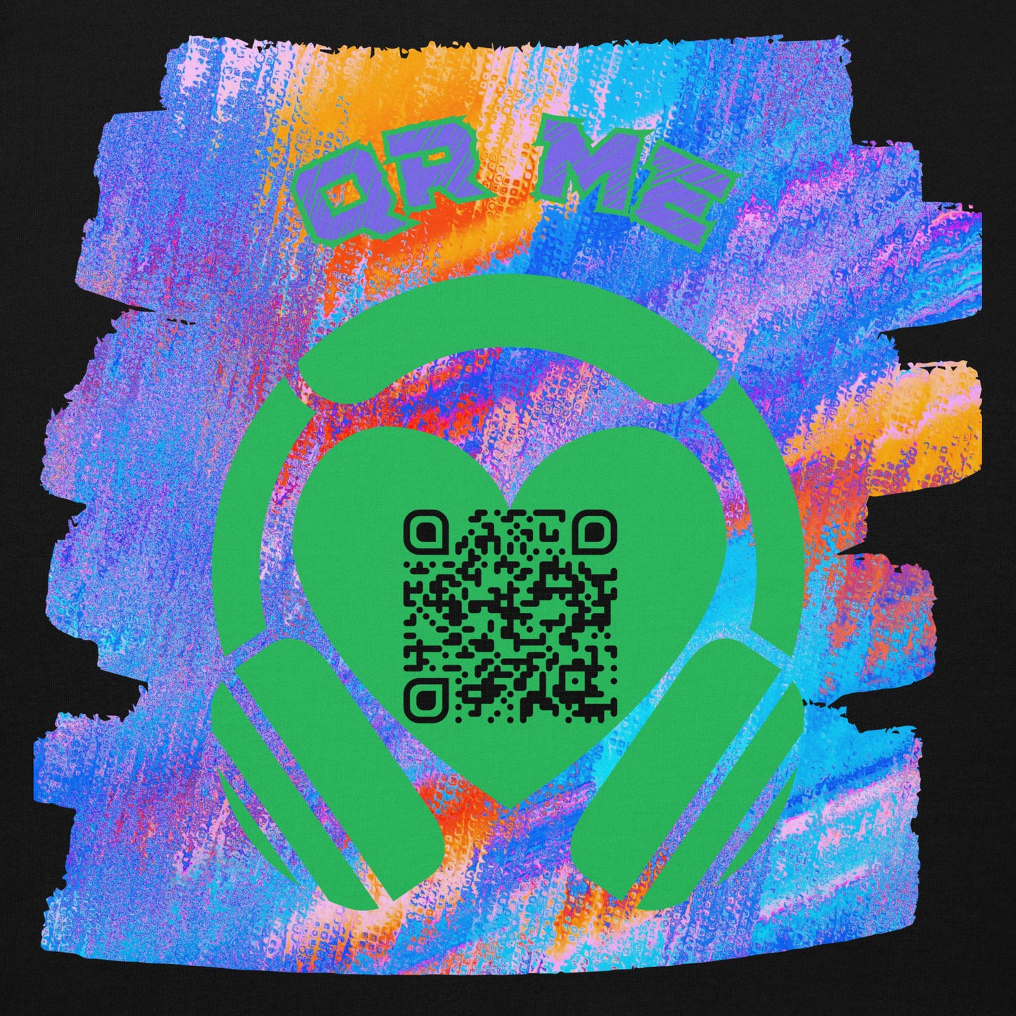 No. 1 Music Fan Hoodie – Share Your Spotify Playlists with a QR Code