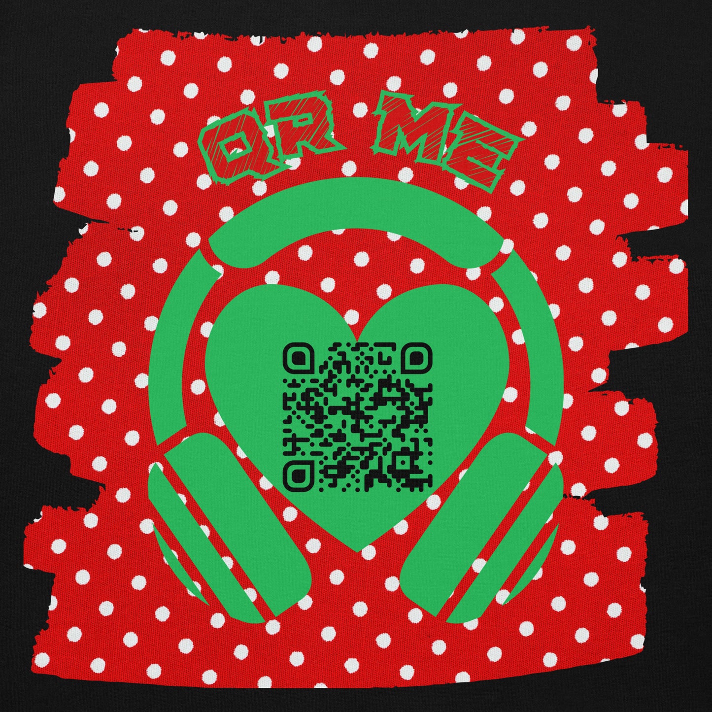 R&B Hoodie – Share Your RnB Spotify Playlists with a QR Code