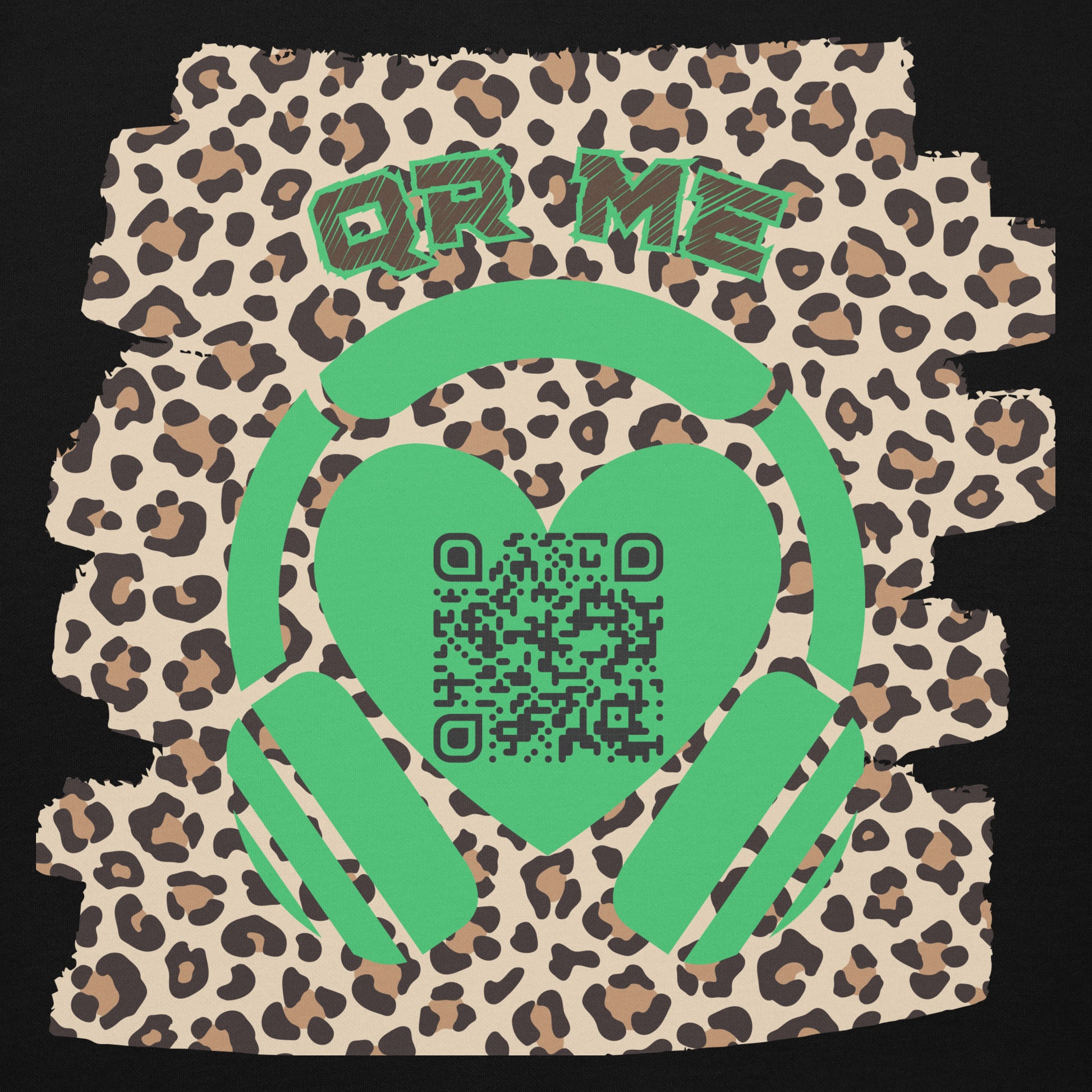 Collaborative Playlist Hoodie – Share & Build Playlists with a QR Code