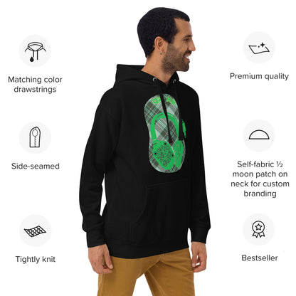 Share that Music QR Code Hoodie – X-Stream Style