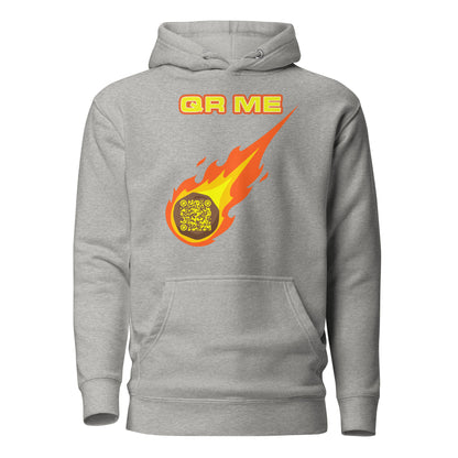 Galactic Gear Personalized QR Code Unisex Hoodie