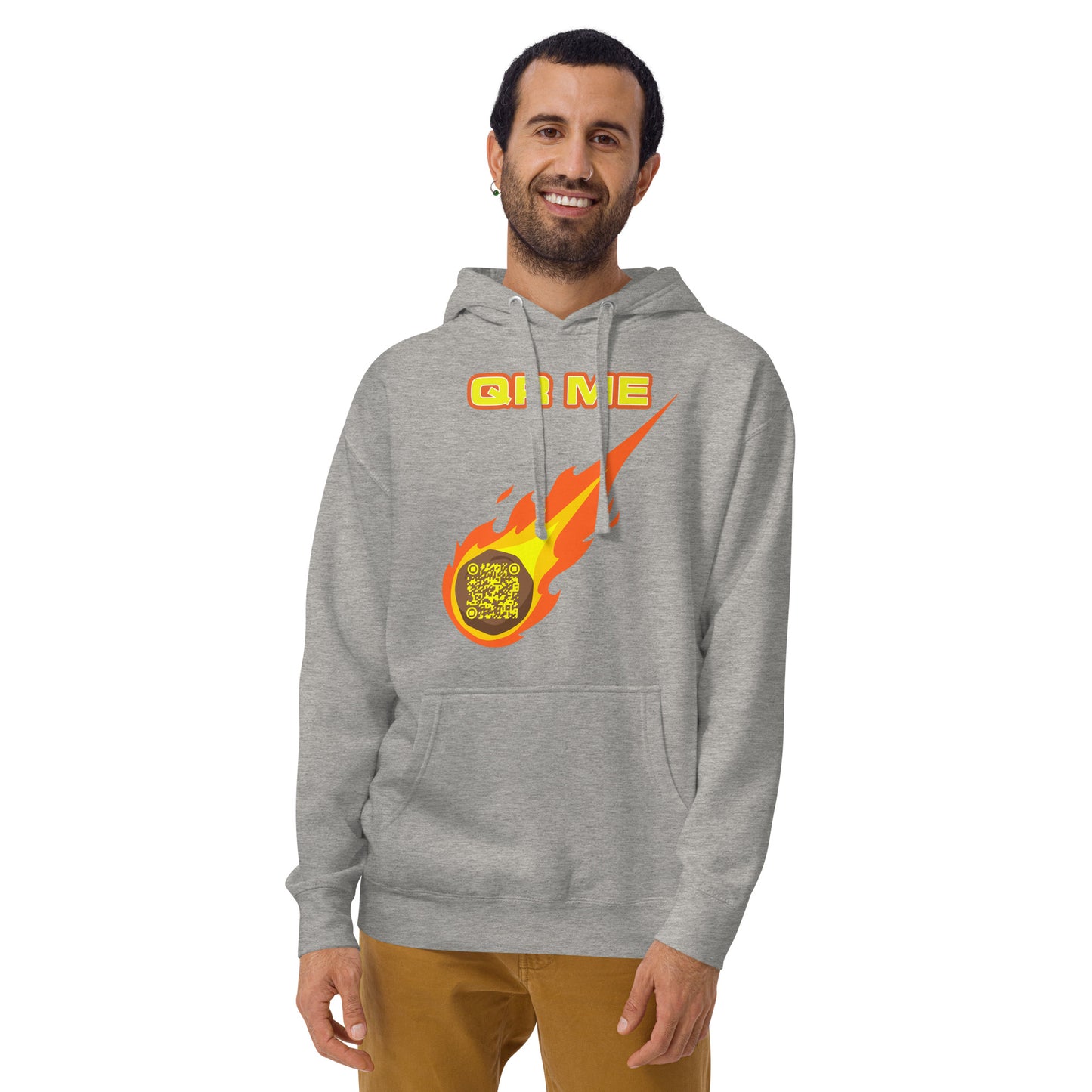 Galactic Gear Personalized QR Code Unisex Hoodie