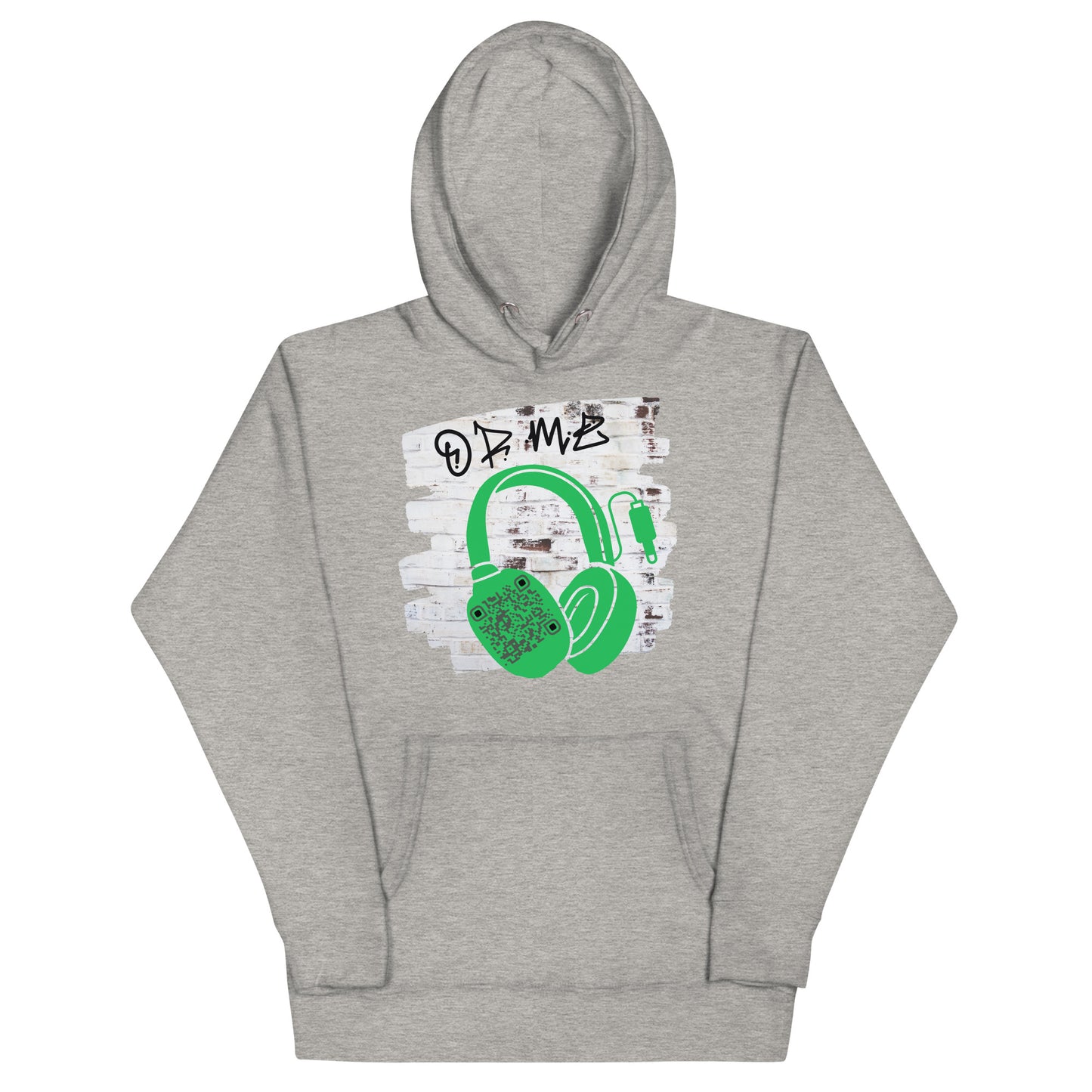 Personalized QR Code Graffiti Wall Hoodie – Share Your Music