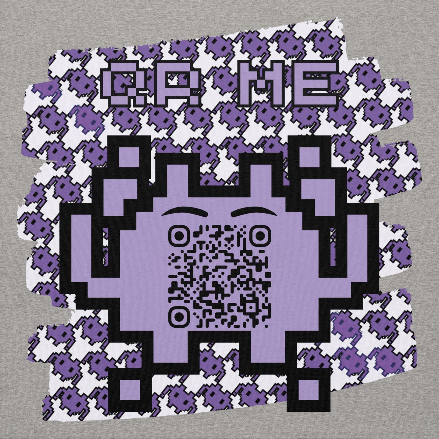 Alien Emoji QR Code Hoodie – Gamers...Share Your World