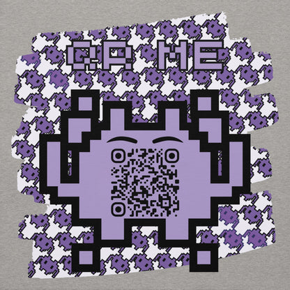 Alien Emoji QR Code Hoodie – Gamers...Share Your World