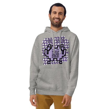 Alien Emoji QR Code Hoodie – Gamers...Share Your World