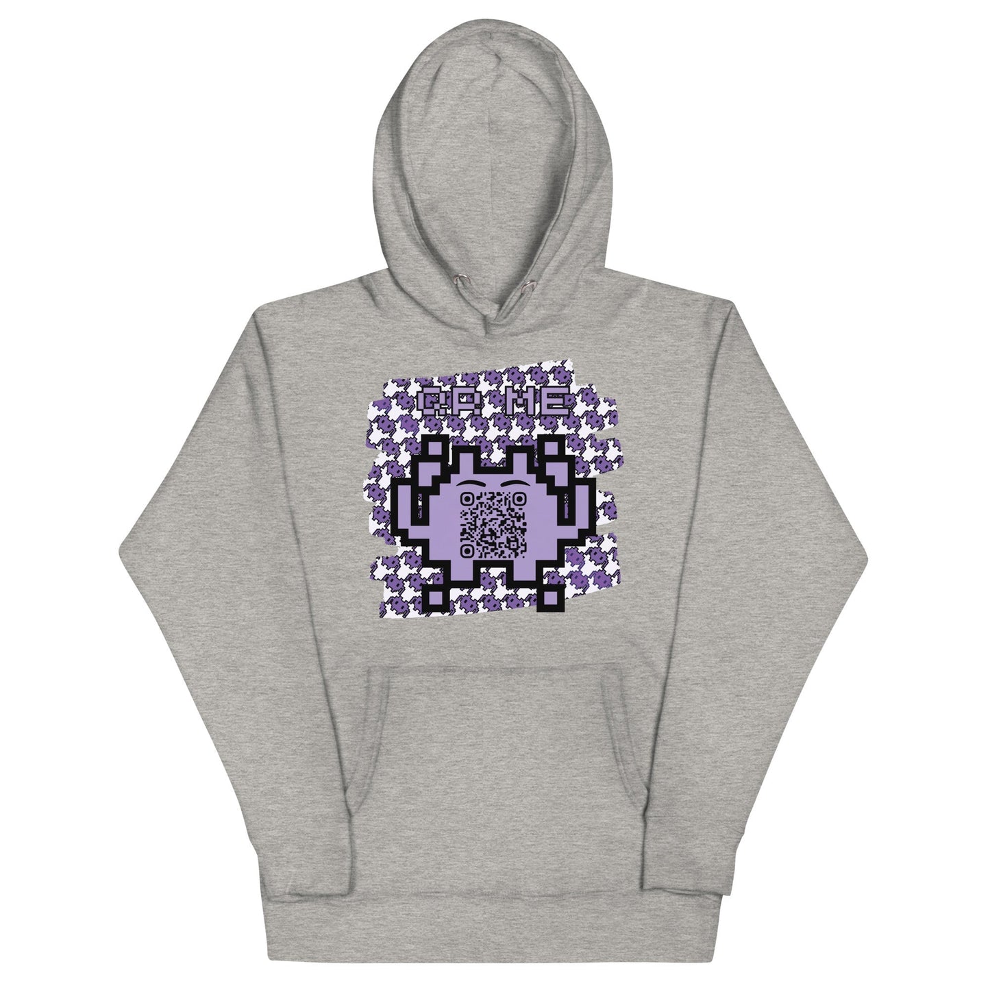 Alien Emoji QR Code Hoodie – Gamers...Share Your World