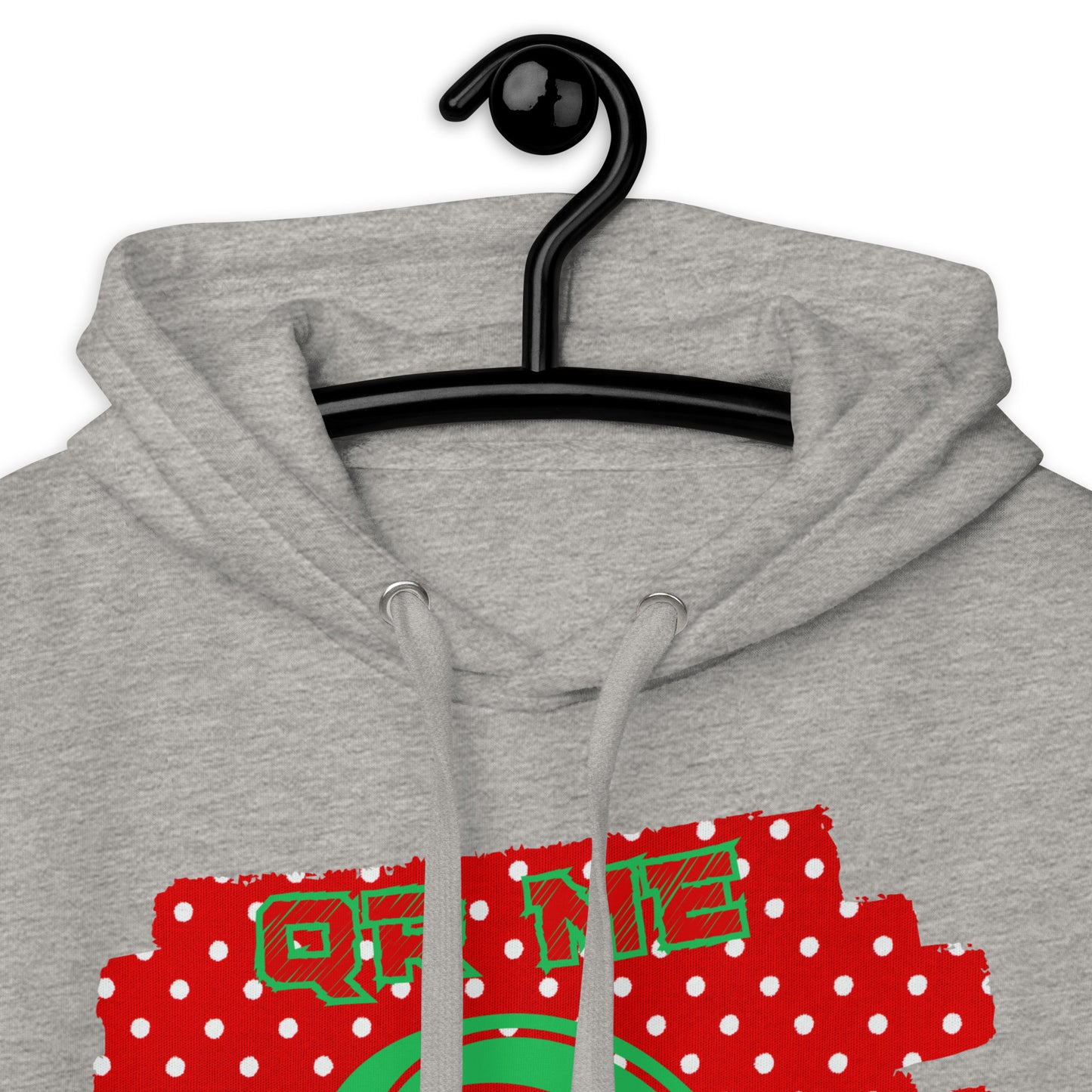 Personalized QR Code Polka Dot Hoodie – Share Your Tunes