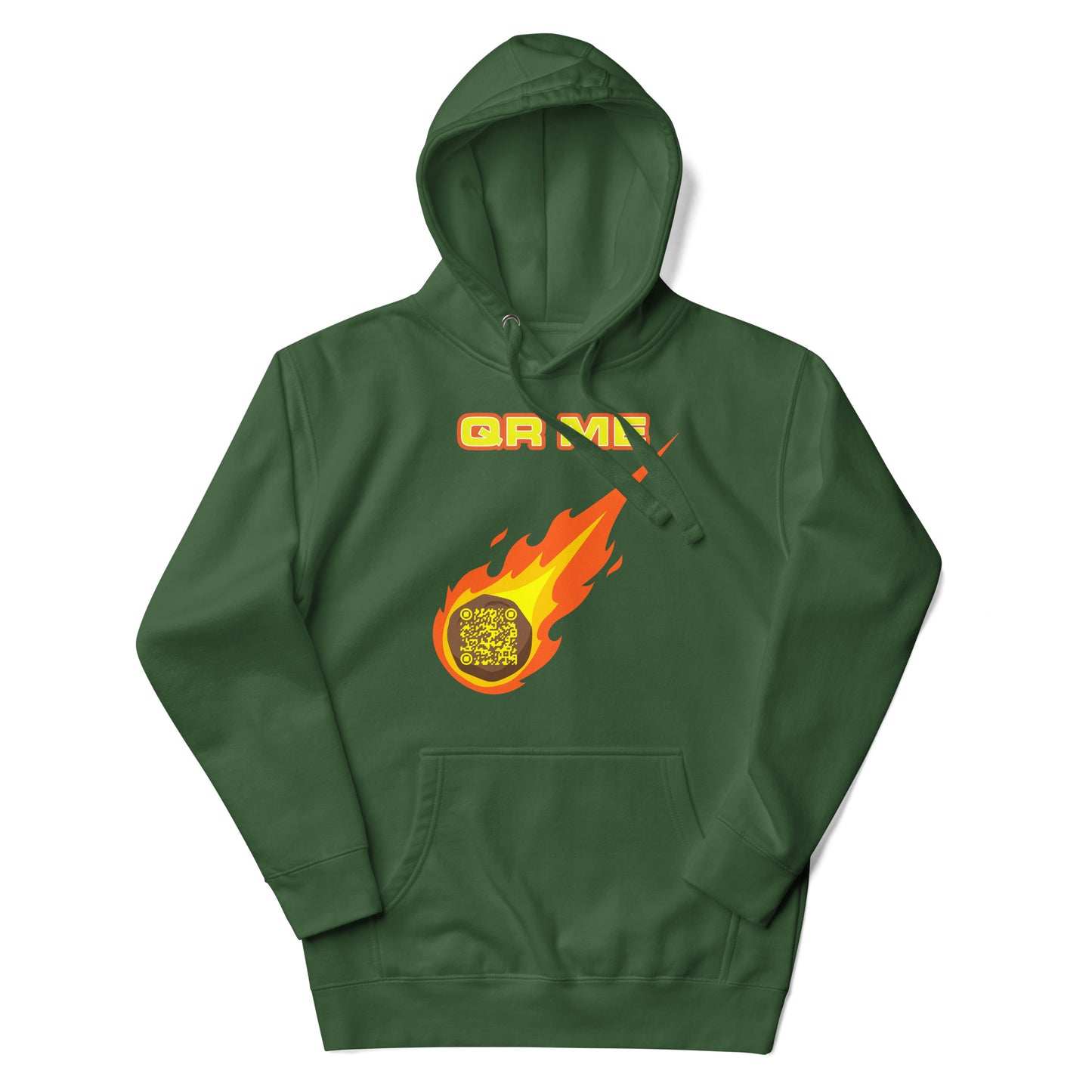 Galactic Gear Personalized QR Code Unisex Hoodie