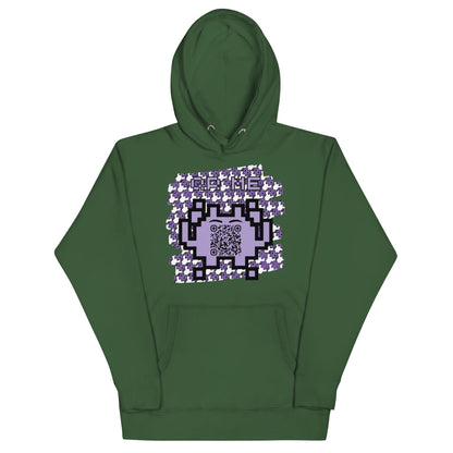 Alien Emoji QR Code Hoodie – Gamers...Share Your World