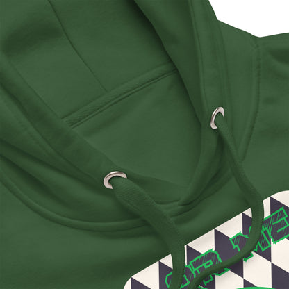 Personalized QR Code Harlequin Hoodie – Share Your Music