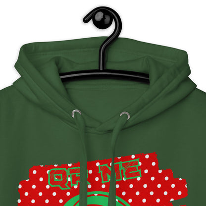 Personalized QR Code Polka Dot Hoodie – Share Your Tunes