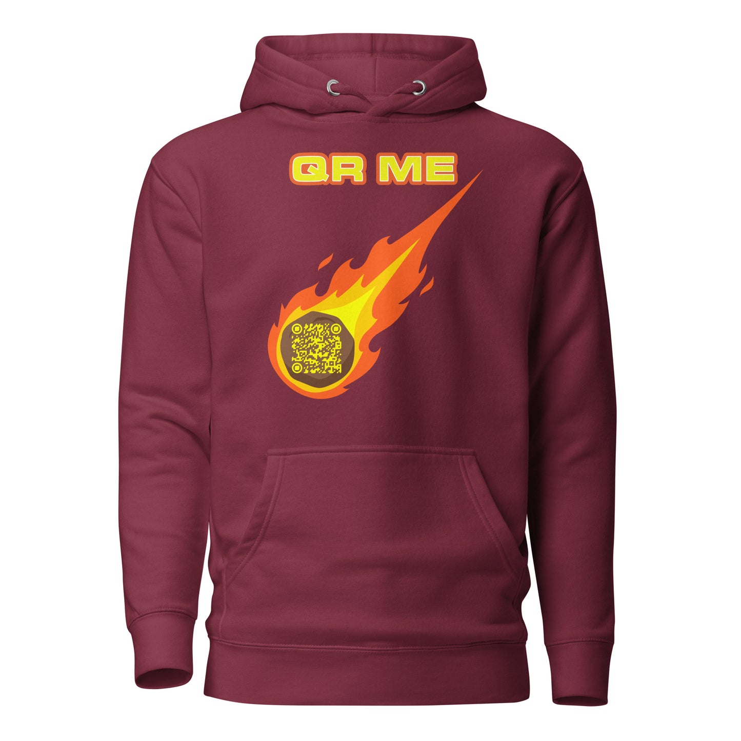 Galactic Gear Personalized QR Code Unisex Hoodie