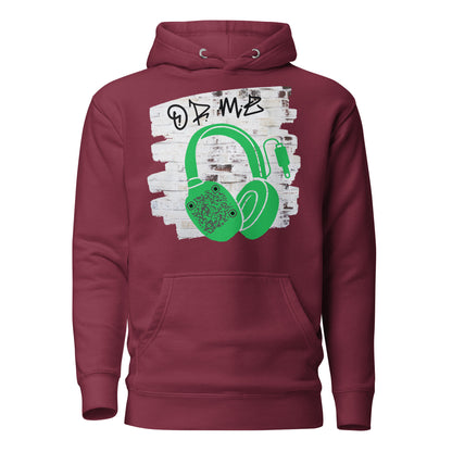 Personalized QR Code Graffiti Wall Hoodie – Share Your Music