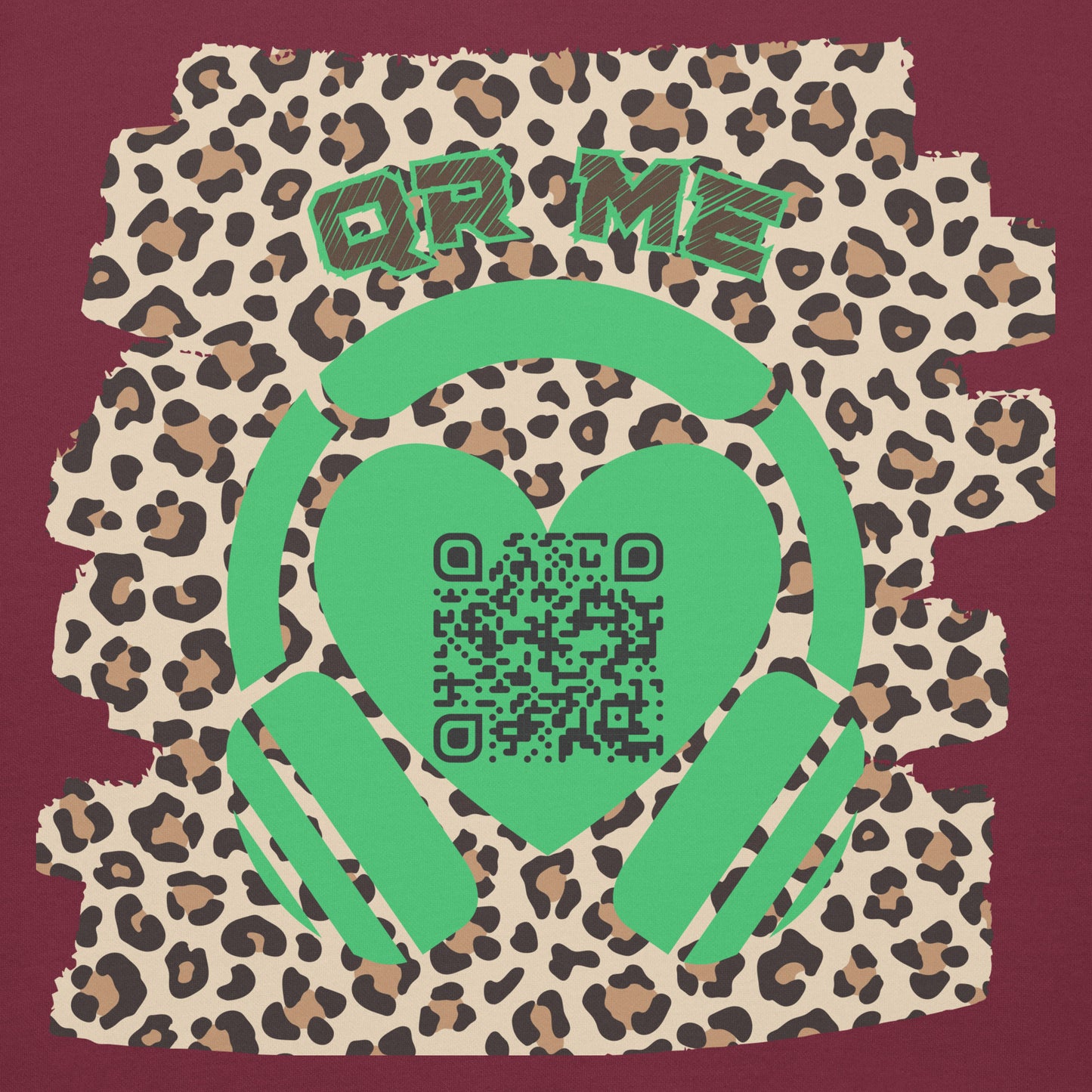 Collaborative Playlist Hoodie – Share & Build Playlists with a QR Code