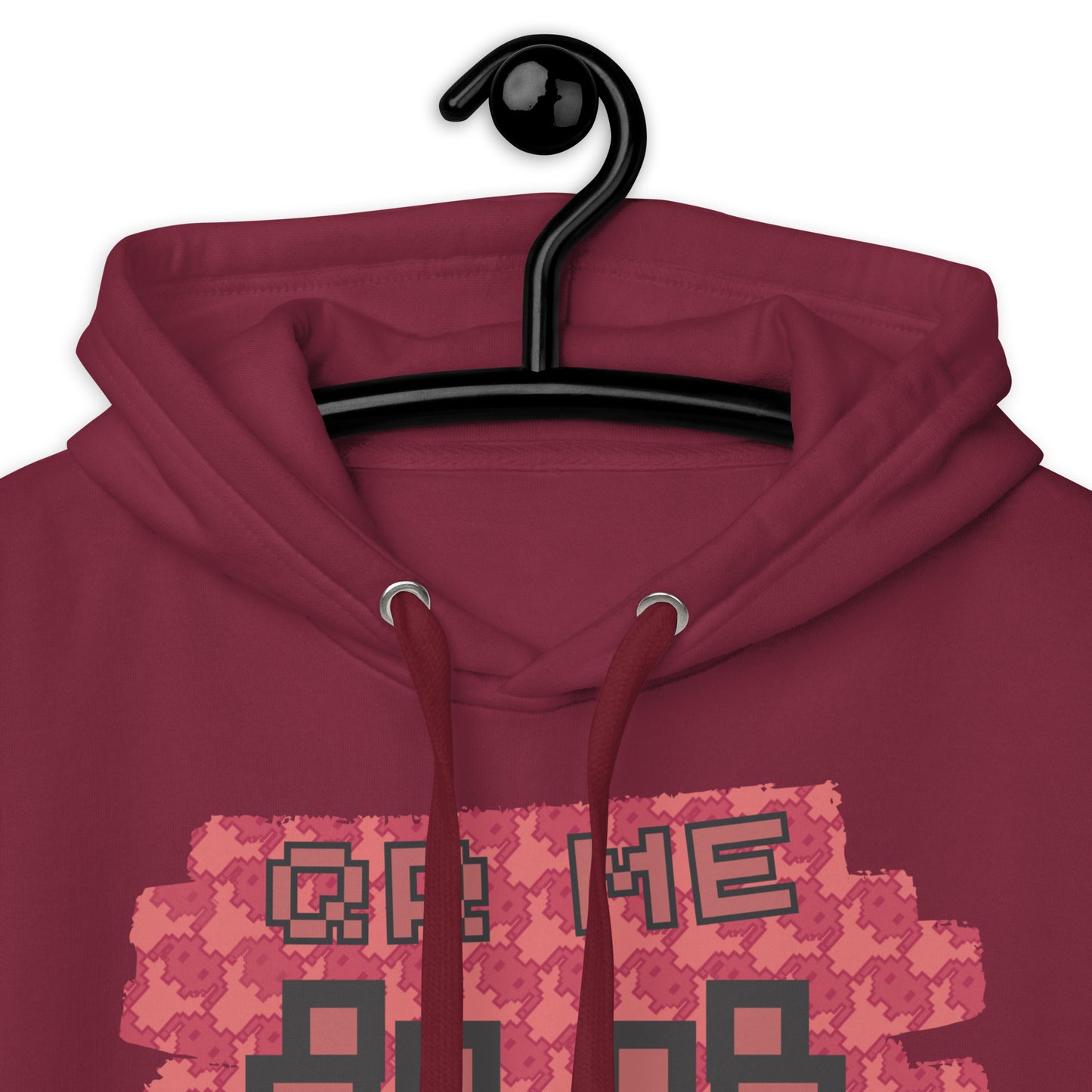 Red Alien Emoji QR Code Hoodie – Gamers...Share Your Stats