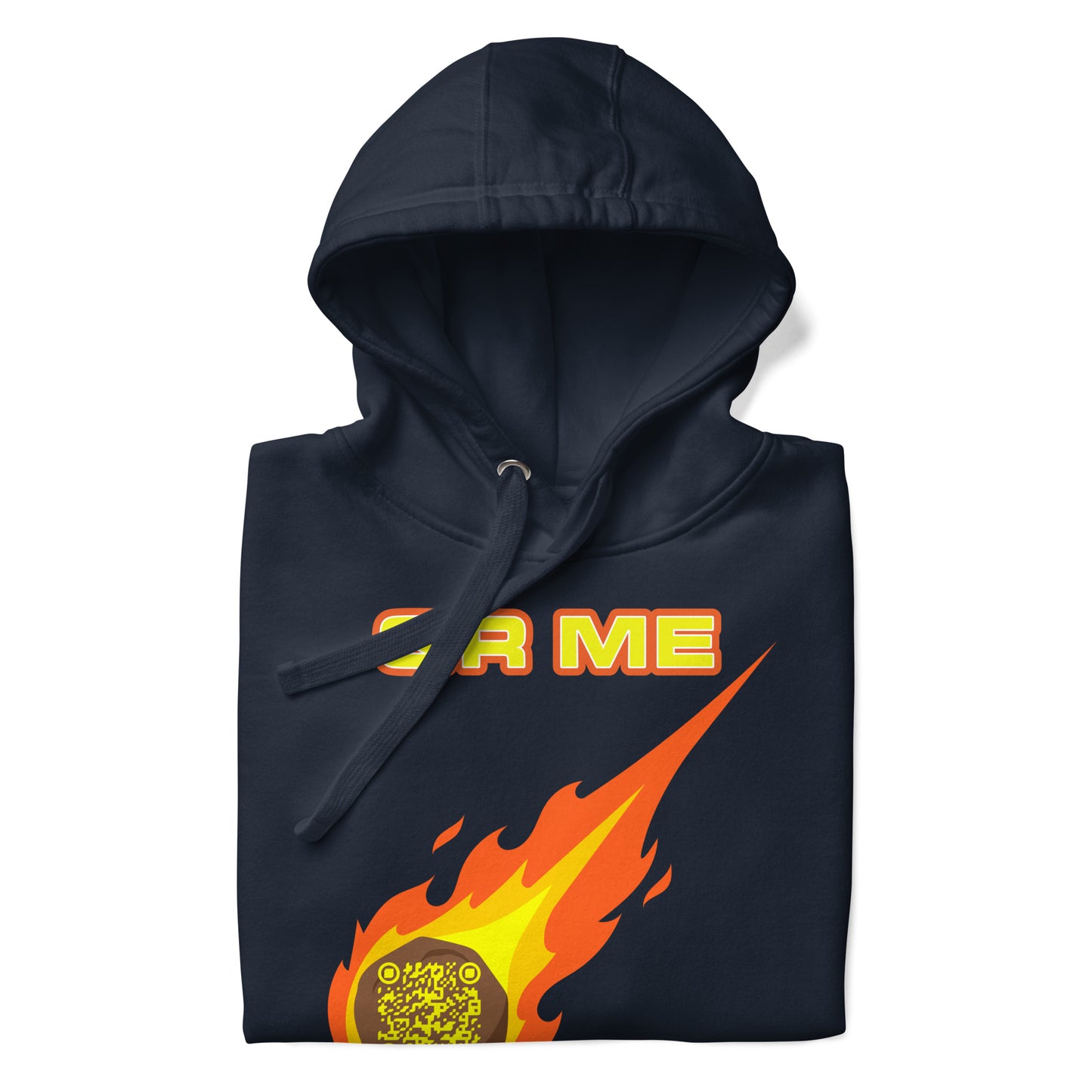 Galactic Gear Personalized QR Code Unisex Hoodie