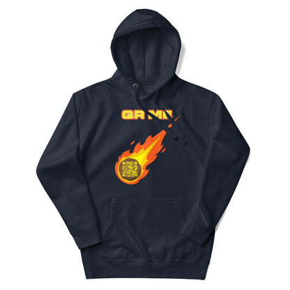 Galactic Gear Personalized QR Code Unisex Hoodie