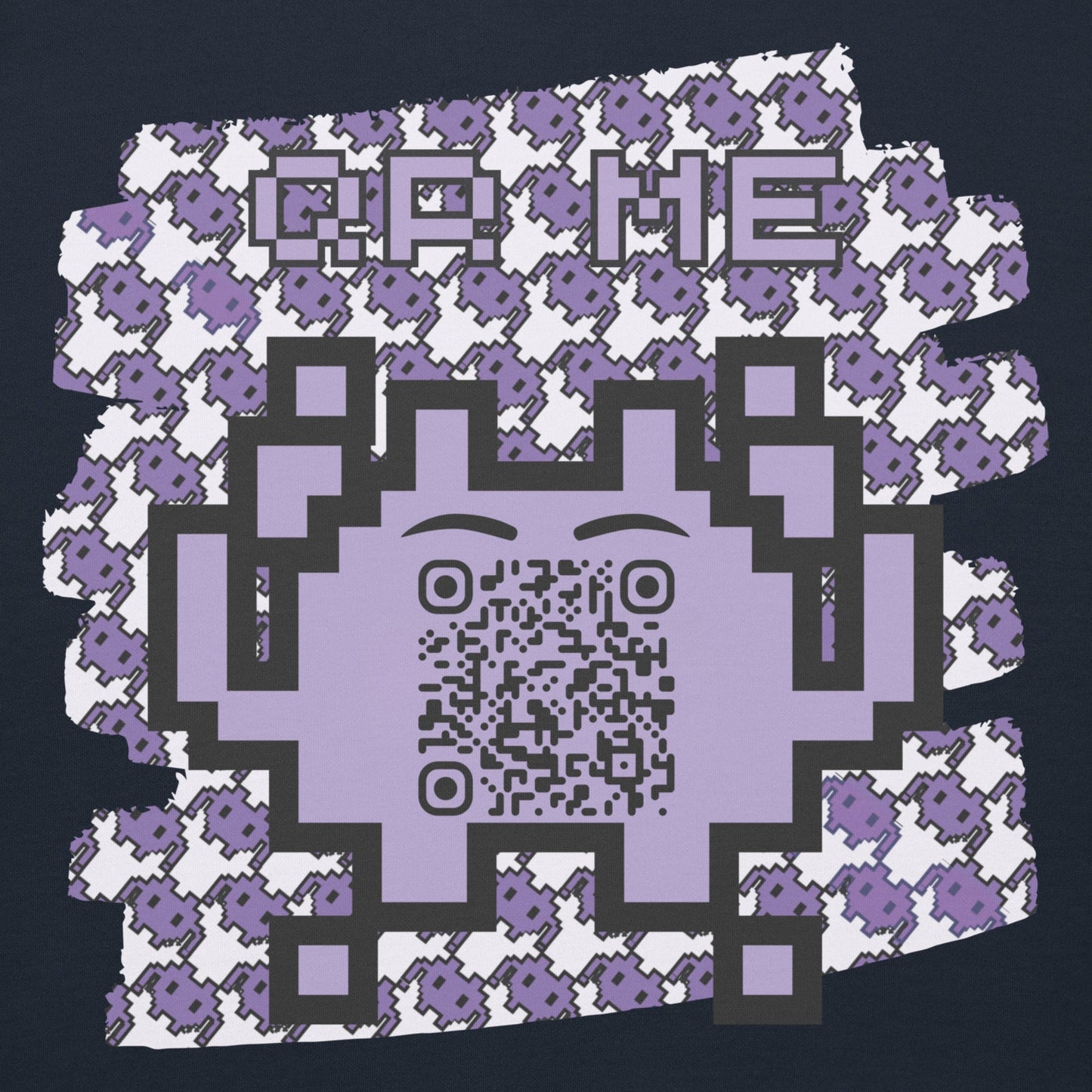 Alien Emoji QR Code Hoodie – Gamers...Share Your World