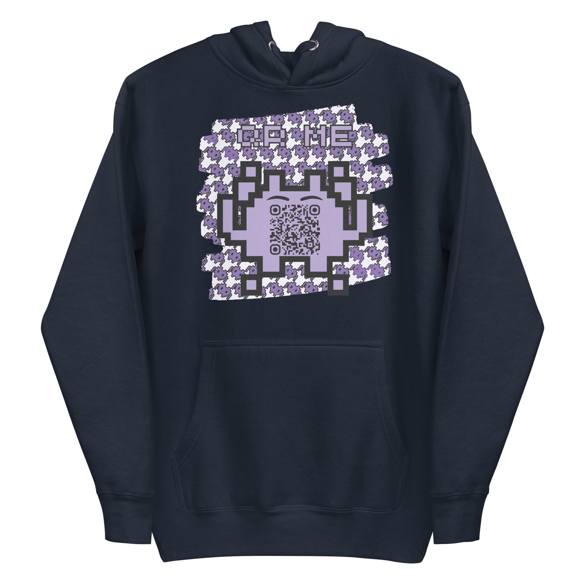 Alien Emoji QR Code Hoodie – Gamers...Share Your World