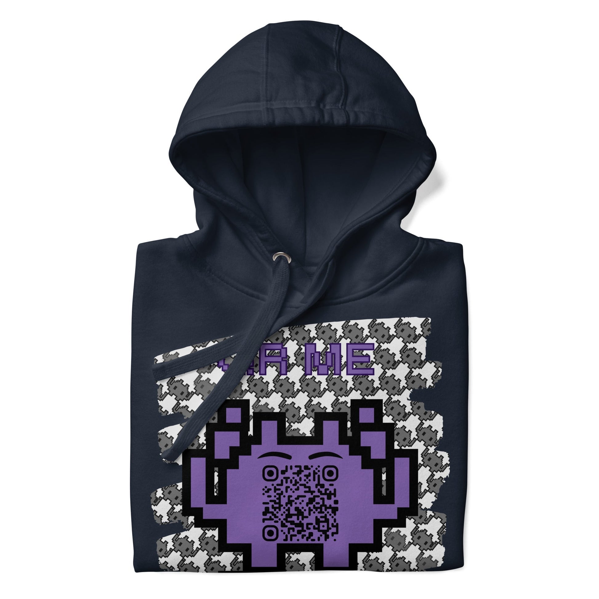 Alien Emoji QR Code Hoodie – Gamers...Share Your World