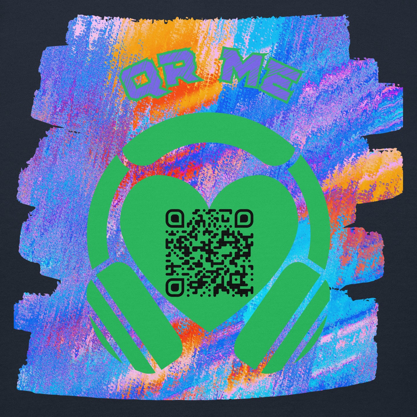 No. 1 Music Fan Hoodie – Share Your Spotify Playlists with a QR Code