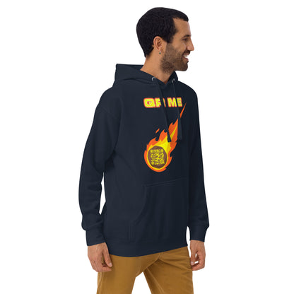 Galactic Gear Personalized QR Code Unisex Hoodie