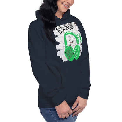 Personalized QR Code Graffiti Wall Hoodie – Share Your Music