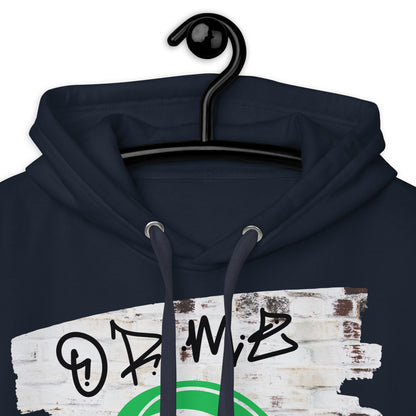 Personalized QR Code Graffiti Wall Hoodie – Share Your Music