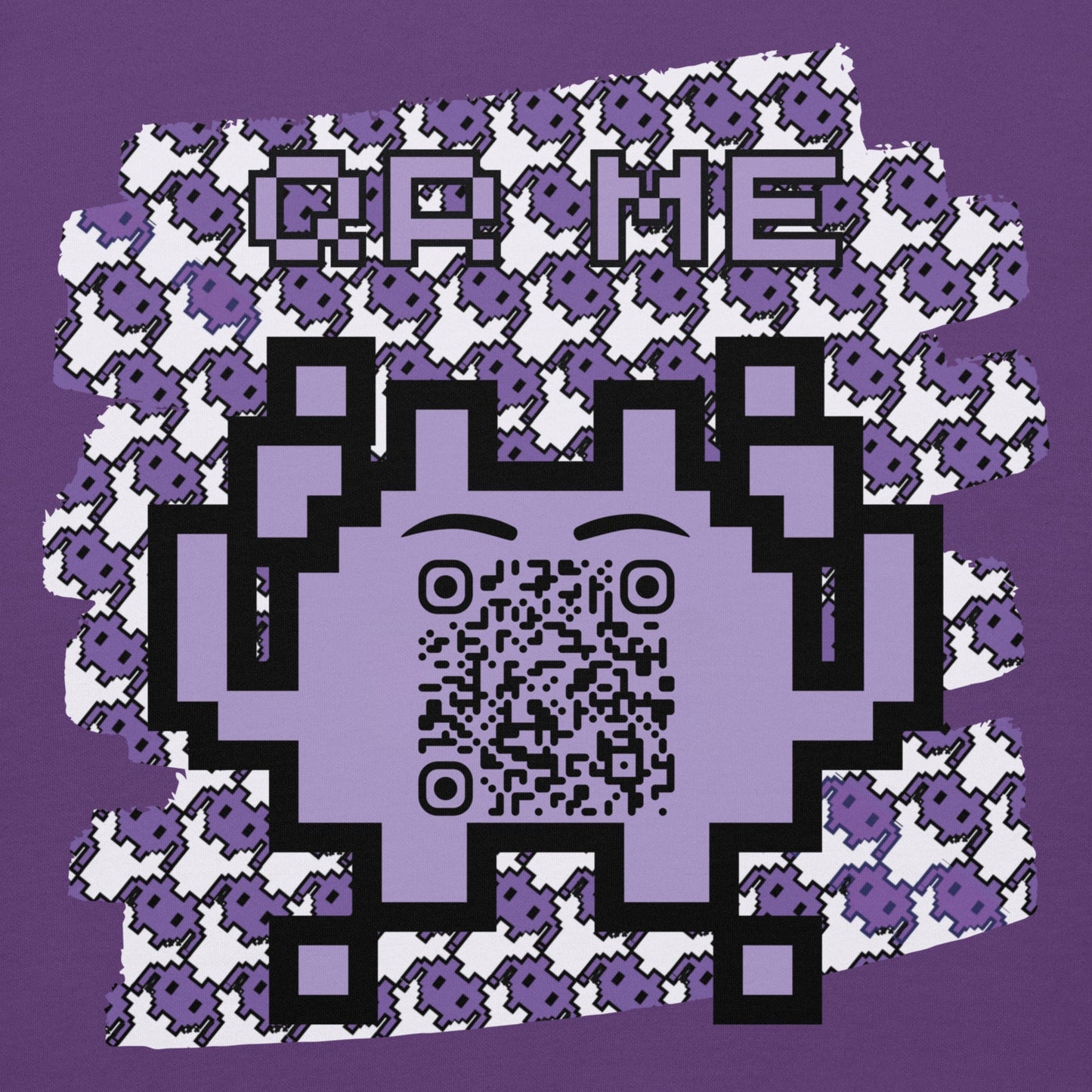 Alien Emoji QR Code Hoodie – Gamers...Share Your World