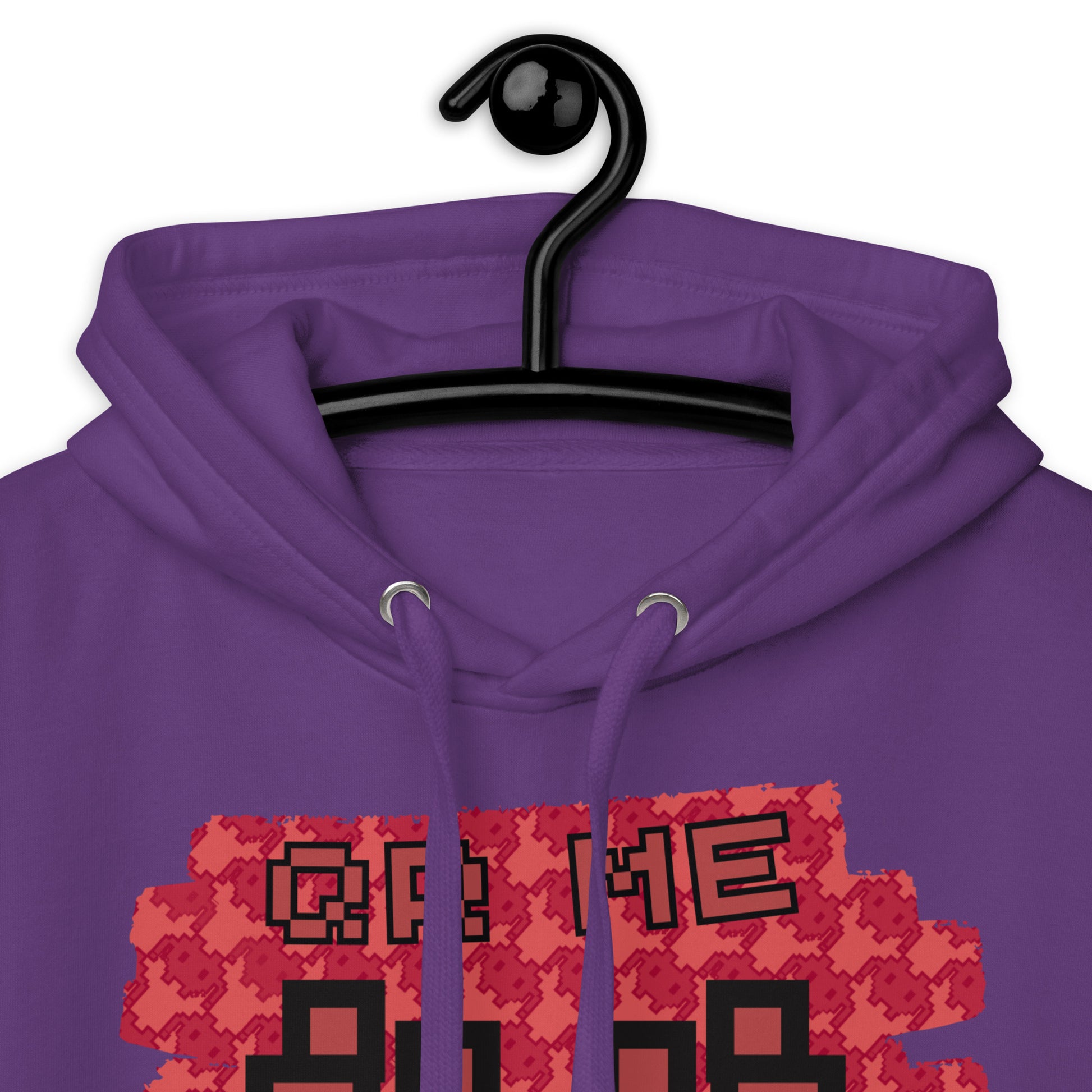 Red Alien Emoji QR Code Hoodie – Gamers...Share Your Stats