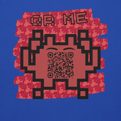 Red Alien Emoji QR Code Hoodie – Gamers...Share Your Stats