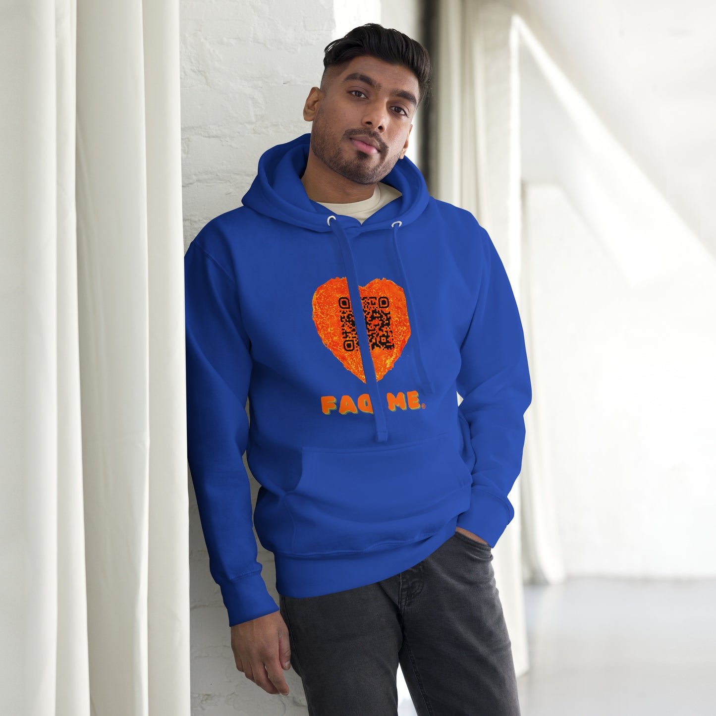 FAQ Me Heart Custom QR Hoodies – Share Your Love
