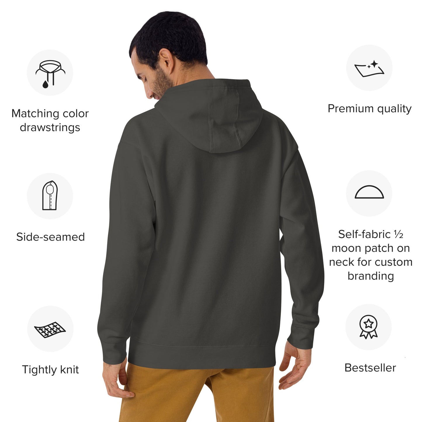 Personalized QR Code Harlequin Hoodie – Share Your Music