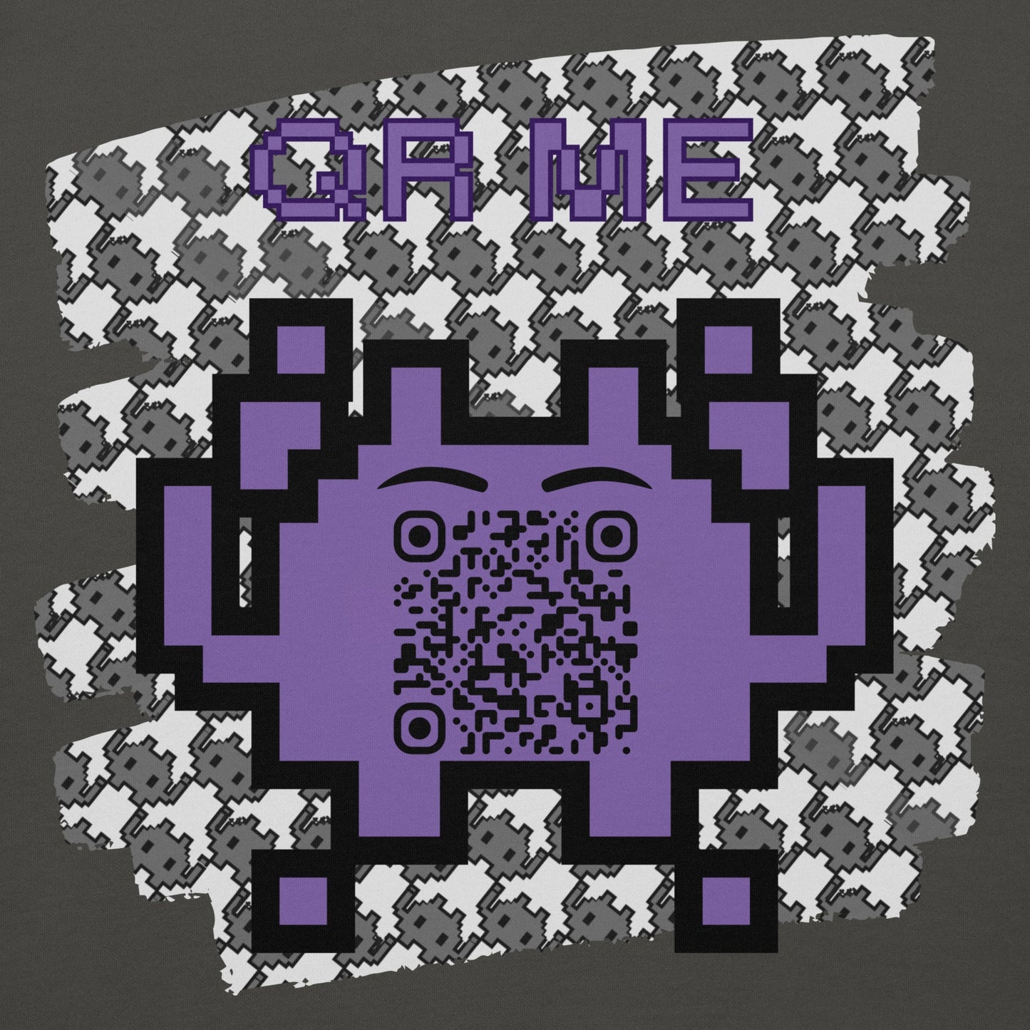 Alien Emoji QR Code Hoodie – Gamers...Share Your World