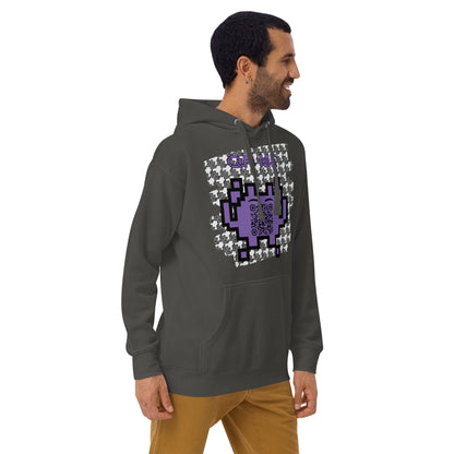 Alien Emoji QR Code Hoodie – Gamers...Share Your World