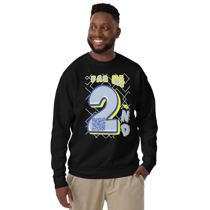 2nd Year Uni Connection Boost! Custom QR Code Sweatshirt