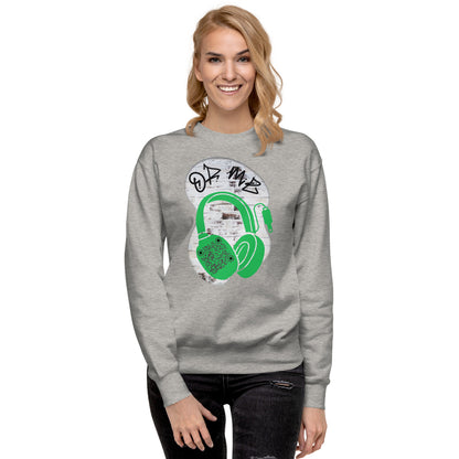 Personalized QR Code Sweatshirt – Graffiti Vibes for Music Lovers