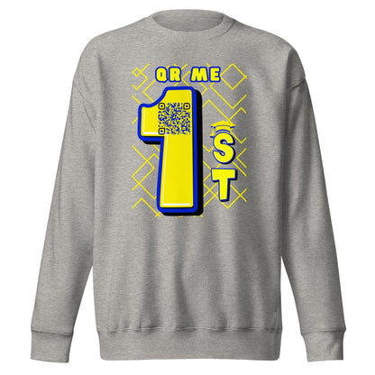 1st Year Uni Icebreaker | Personalized QR Code Unisex Sweatshirt