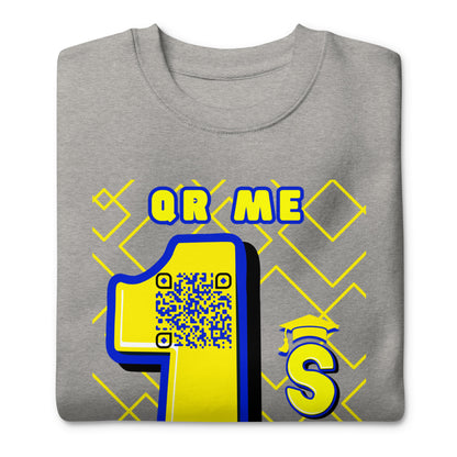 1st Year Uni Icebreaker | Personalized QR Code Unisex Sweatshirt