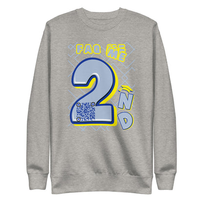 2nd Year Uni Connection Boost! Custom QR Code Sweatshirt